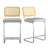 Baumgartner Upholstered Counter Stool with Metal Frame-690045984-690045987-690046014