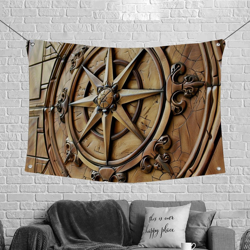 Microfiber Fabric Tapestry, 50" H x 60" W