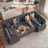 6-Piece Modular Corduroy Sectional Sofa with Ottoman, Reconfigurable Couch Sectional for Living Room, Bedroom, Office-192082826-191823602