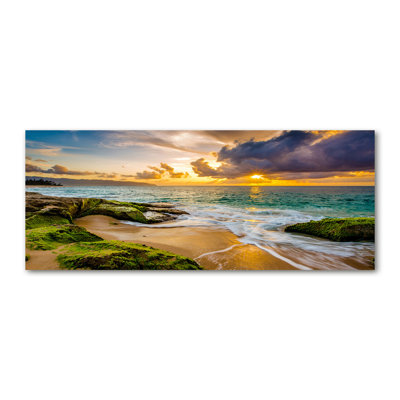 Sunset Sea - Wrapped Canvas Print