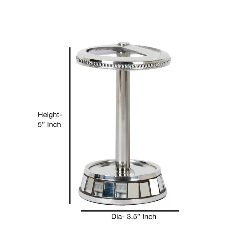 Iceberg Bathroom Accessory Set, Silver