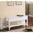 Quality White Solid Wood Shoe Bench With Spacious Storage Capacity In-1066593599