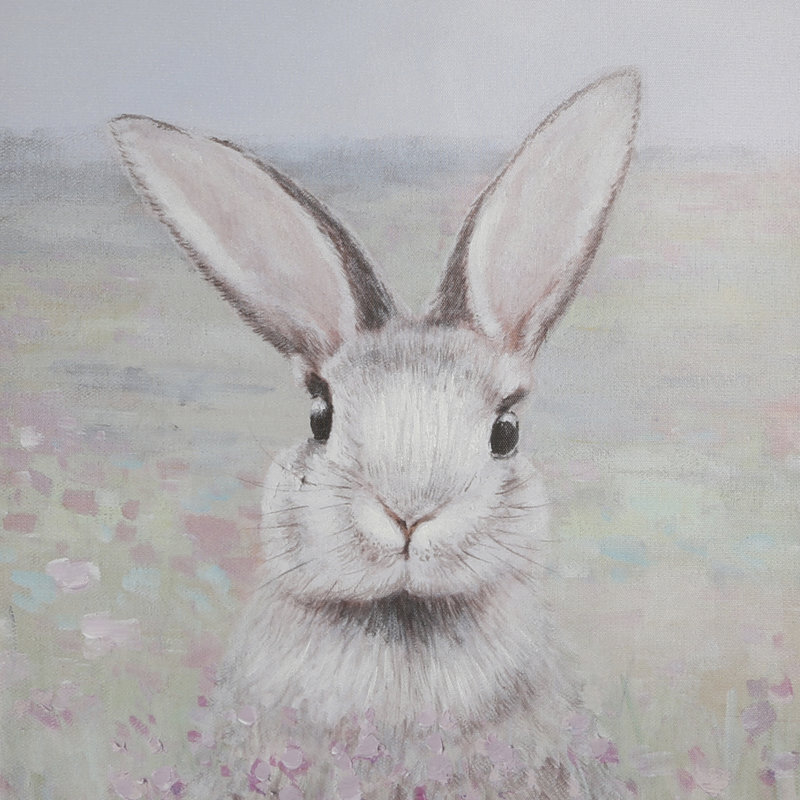 Art for the Home Spring Meadow Animals Set of 3 Printed Canvas