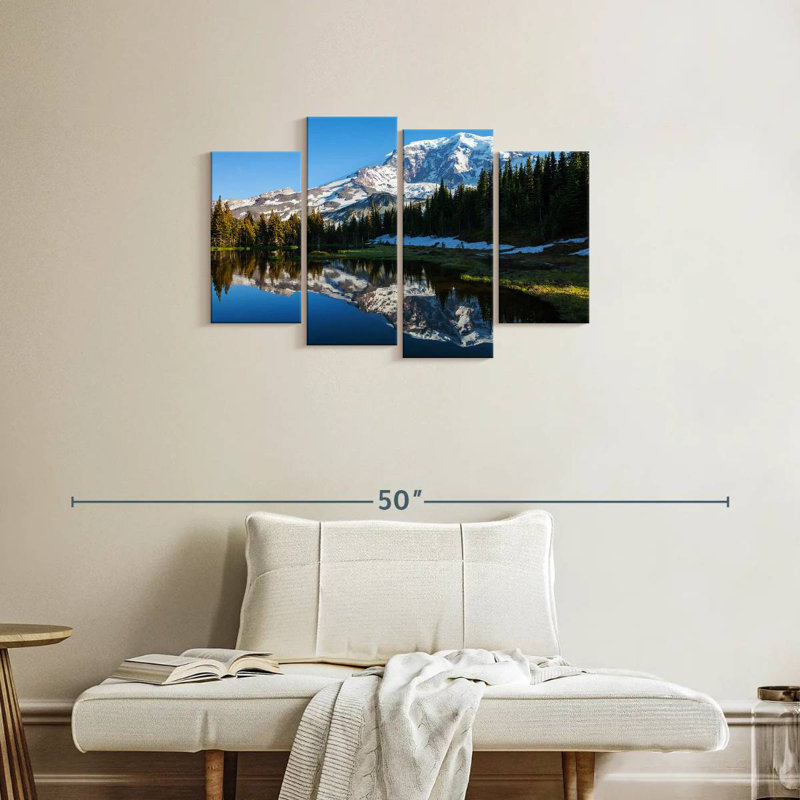 Alvord Mount Rainier Reflection Lake, 22'' H x 36'' W