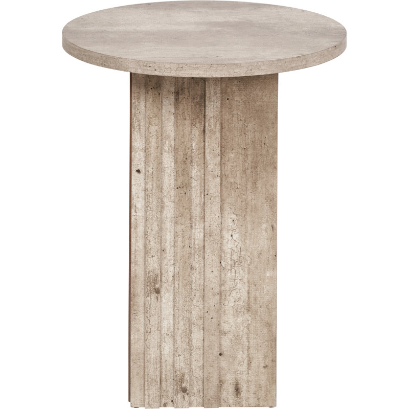 Eliam Pedestal End Table