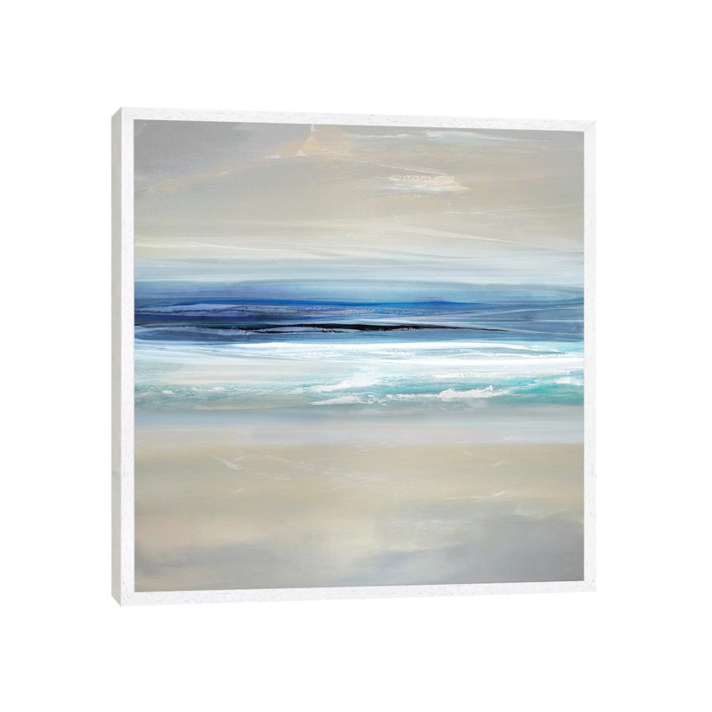 Sway Ii by Rachel Springer - Painting on Canvas, 66.04 cm H x 66.04 cm W, White Floater Framed