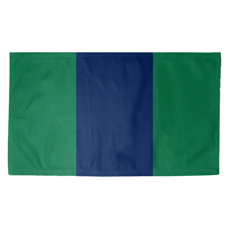 Tapis vert rayures de hockey nationales, Rectangle 5 pi x 7 pi, Non