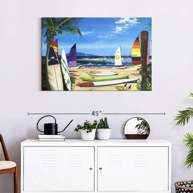 Senne Surf And Sail, 24" H x 36" W
