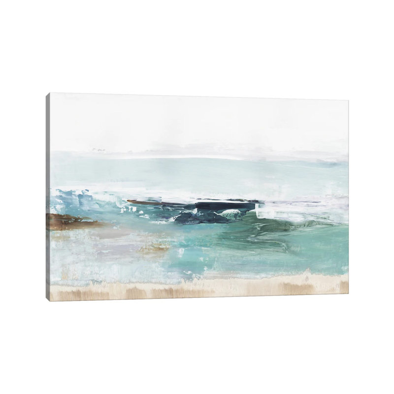 Emerald Waters by Tom Reeves - Wrapped Canvas Painting, 101.6 cm H x 66.04 cm W x 3.175 cm D