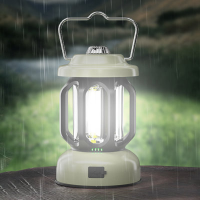 Veilleuse de type C à charge rapide Lampe de camping Lampe de camping à gradation continue