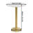 Kerubel Round Stone Top Metal Base Dining Table-1646673996