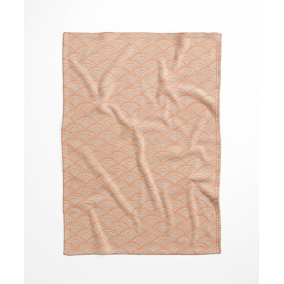 Rolling Waves Velveteen Fleece Blanket