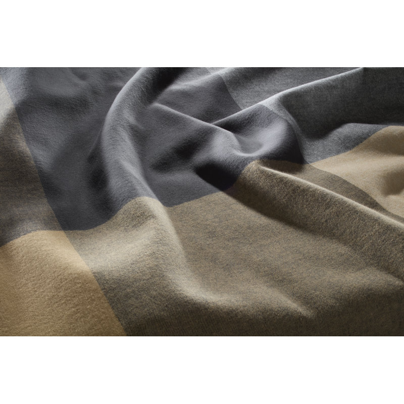 Lech Chequered Duvet Cover Set with Pillow Shams Included, 135/200cm
