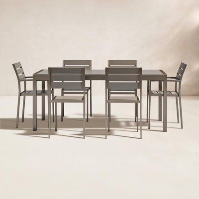 Aynura 71" Patio Dining Set