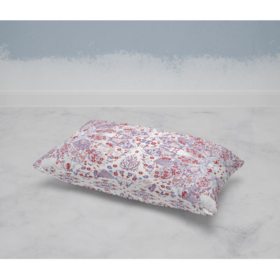 Floral Viceroy  Rectangular Throw Pillow