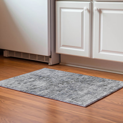 Premium Machine Washable Prisco Gray Rug