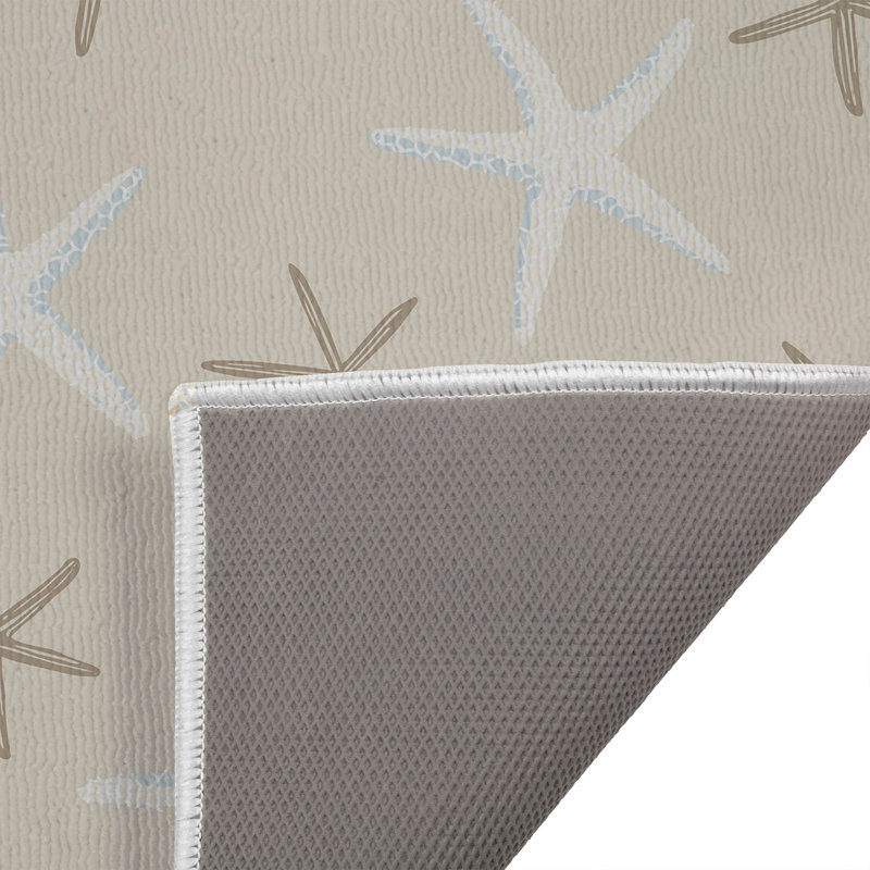 Tapis de bain Starfish, Simple - L 34 po x l 21 po, Sable