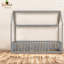 Coffre-fort pour lit simple en bois de pin