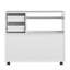 Seyma 89.4 cm W Kitchen Cart with-18989368