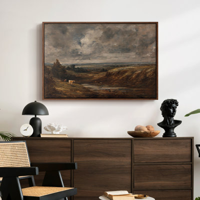 Hampstead Heath, 1825-John Constable-Framed Gallery Wrapped Canvas