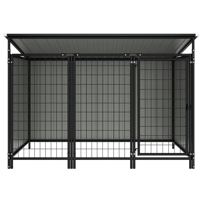 Chenil Gunni, Noir, H 45,67 po x l 52,4 po x L 76 po