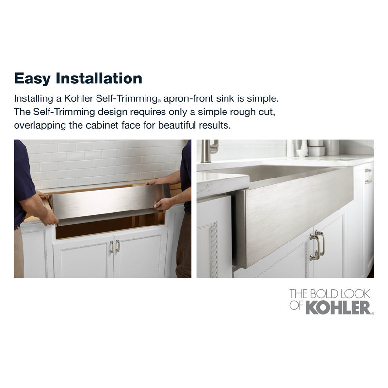 Vault™ 35-3/4" x 24-5/16" x 9-5/16" Top-Mount Single-Bowl Stainless Steel Kitchen Sink, 1 Hole