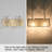 Arnitha 2-Light Dimmable Gold Vanity Light