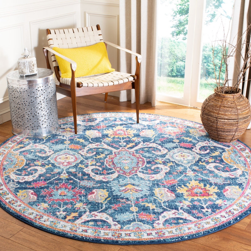 Tapis oriental performance Gourdine, Rond 6 pi 7 po