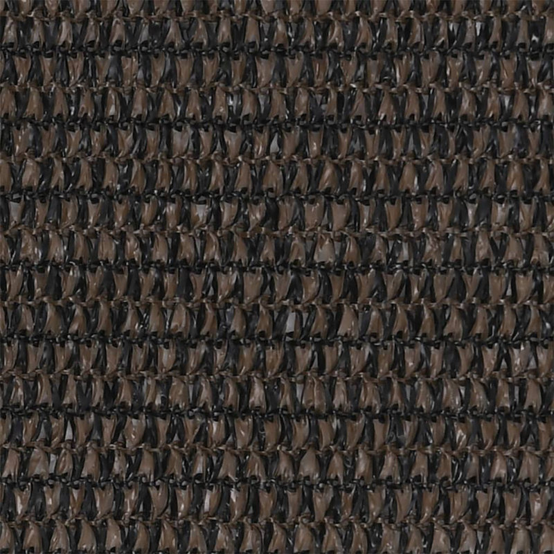 Mairie Balcony Screen Cream 75X400 Cm HDPE, Brown