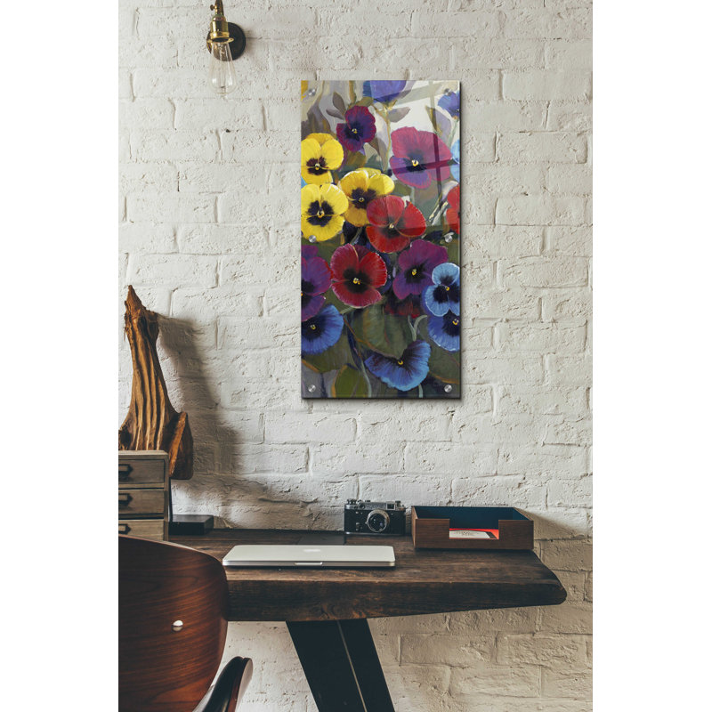 «Pansy Panel II» par Tim O'Toole, H 24 po x l 12 po