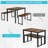 2 - Person Four Leg Dining Set-766694471-766694470