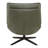 Delana Top Grain Leather Swivel Lounge Chair-112574277