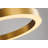 Transitional Round Gold LED Chandelier-34053658-23151753
