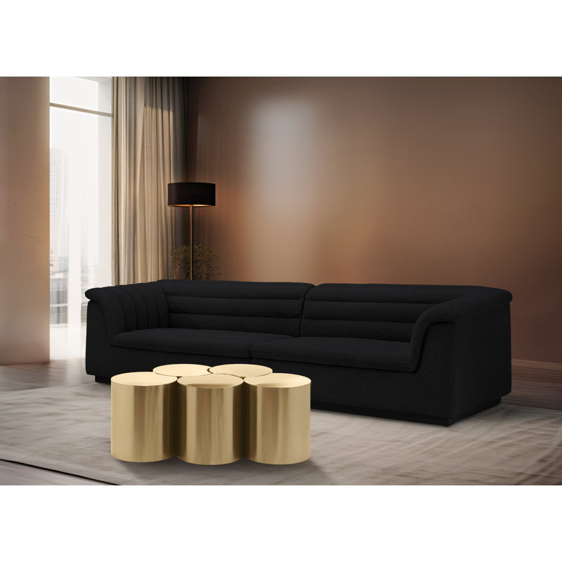 Table basse Hylie, Or