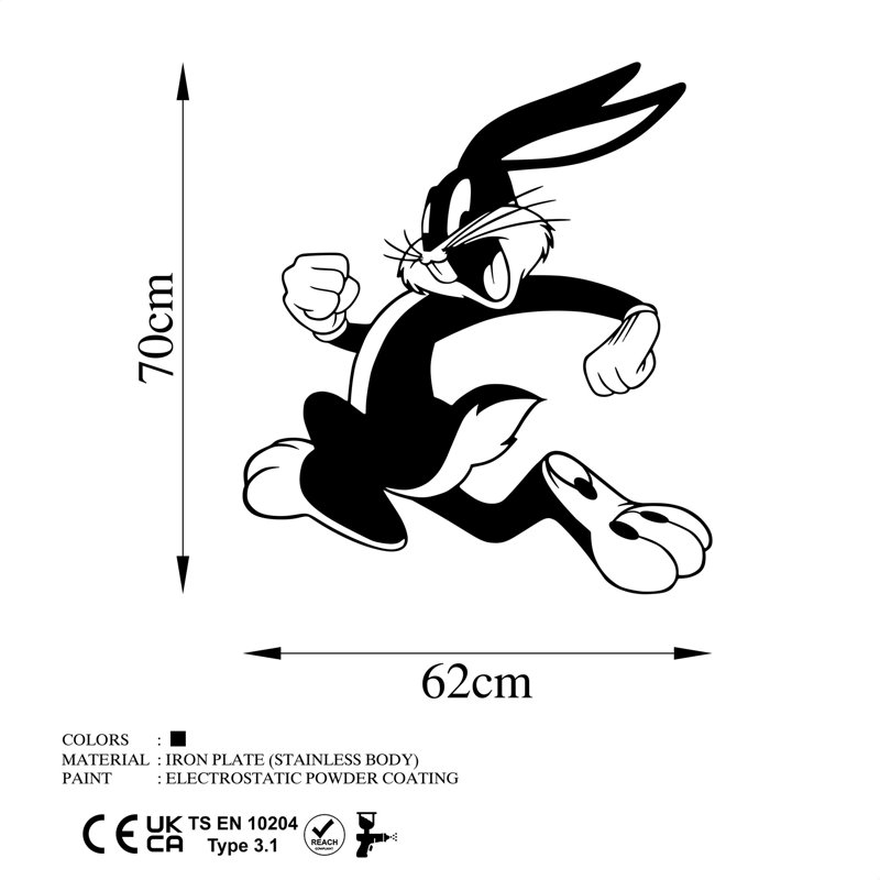 Accessoire mural décoratif en métal, noir, 24,4 po x 27,6 po | Fabrication 100% métal, épaisseur: 0,06 po | Léger à 1,9 lb, parfait pour la décoration intérieure et l'art mural | Facile à accrocher, design élégant et moderne