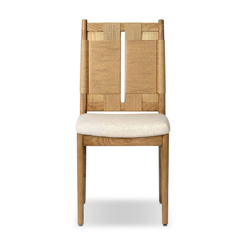 Chaise de salle à manger Harlee - Anvers naturel, Ambre cendré