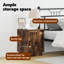 Bedside Cabinet 39 X 34.5 X 50 Cm Engineered Wood-740092987