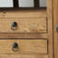 Armoire console en bois d'orme massif