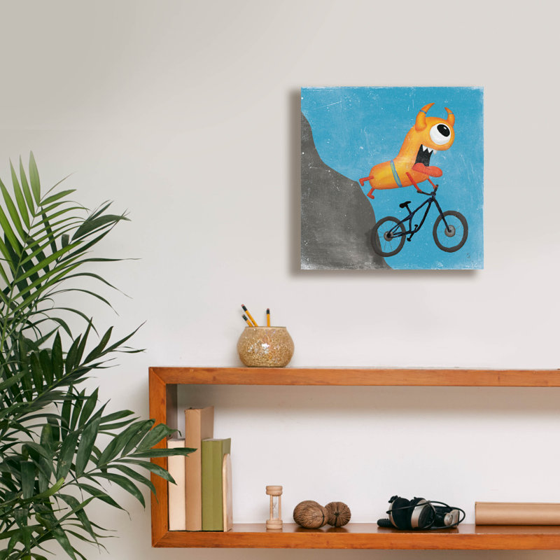 «Xtreme Monsters I» par Sarah Adams, H 12 po x l 12 po x P 0,75 po