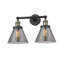 Éclairage pour meuble-lavabo de salle de bain 2 lumières Cone-33004670-33004671-33004673
