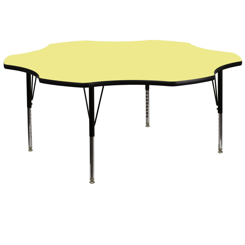Table d'activité Goddard, Jaune, Non, 16" - 25"