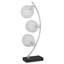 Lampe de table sphérique en métal tissé noir Mcdougal 30 po Mcdougal