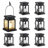 Black Low Voltage Solar Powered Integrated LED Pathway Light Pack
