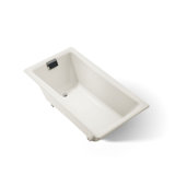 Tea-for-Two for Two 60" x 32" Drop-In Soaking Bathtub