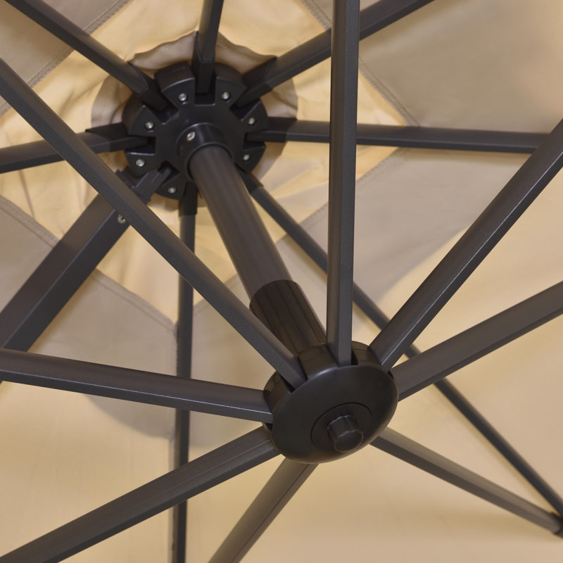 274cm Cantilever Parasol, Beige