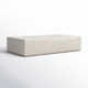 Aubrey 65'' Stone Outdoor Coffee Table