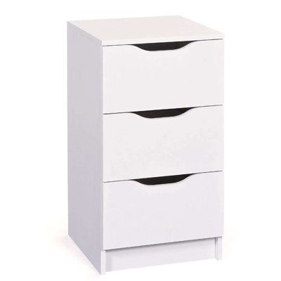 Kyriacos 3 Drawer 41.2Cm W Tallboy