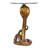 Renenutet Egyptian Cobra Figurine End Table