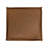 Hampton Square Pouf Ottoman - Carmel Brown-1781876272