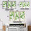 Ensemble de salon Green Leaves-107747787-107747788